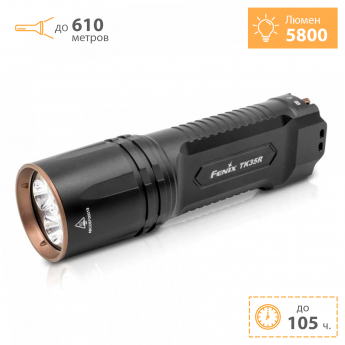 Фонарь тактический FENIX TK35R + Подарок