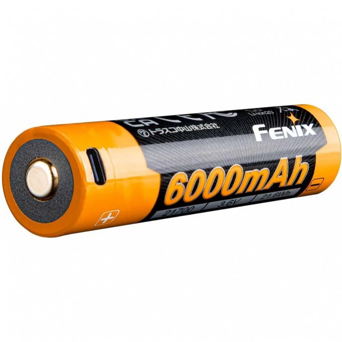 Аккумулятор FENIX 21700 6000mAh USB с функцией powerbank ARB-L21-6000B Аккумулятор FENIX 21700 6000mAh USB с функцией powerbank ARB-L21-6000B