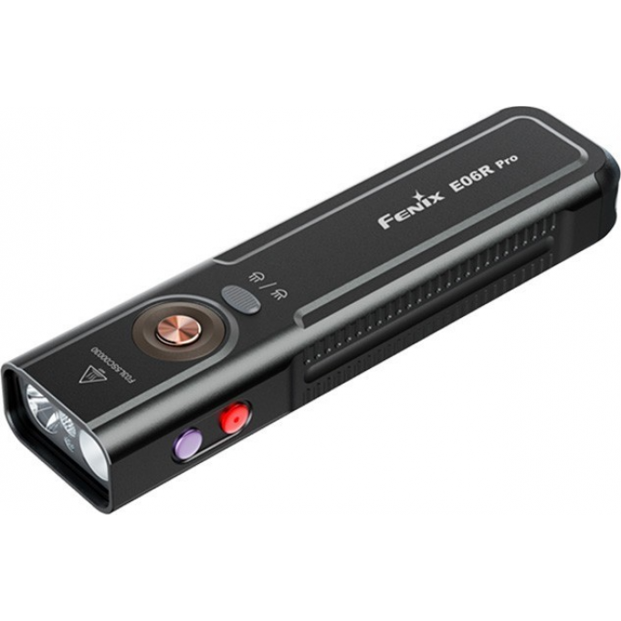 Фонарь FENIX E06R Pro черный 1600 люмен E06RPRObk