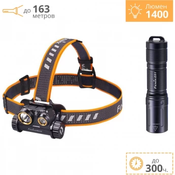 Набор FENIX HM65R LED HEADLIGHT+E01 V2.0 Набор FENIX HM65R LED HEADLIGHT+E01 V2.0
