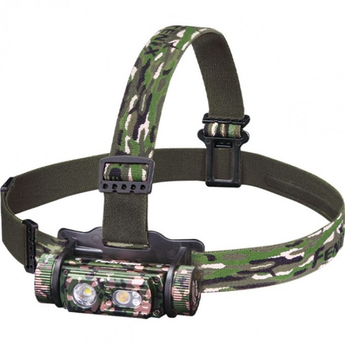 Налобный фонарь FENIX HM60R камуфляж + Подарок HM60RCm