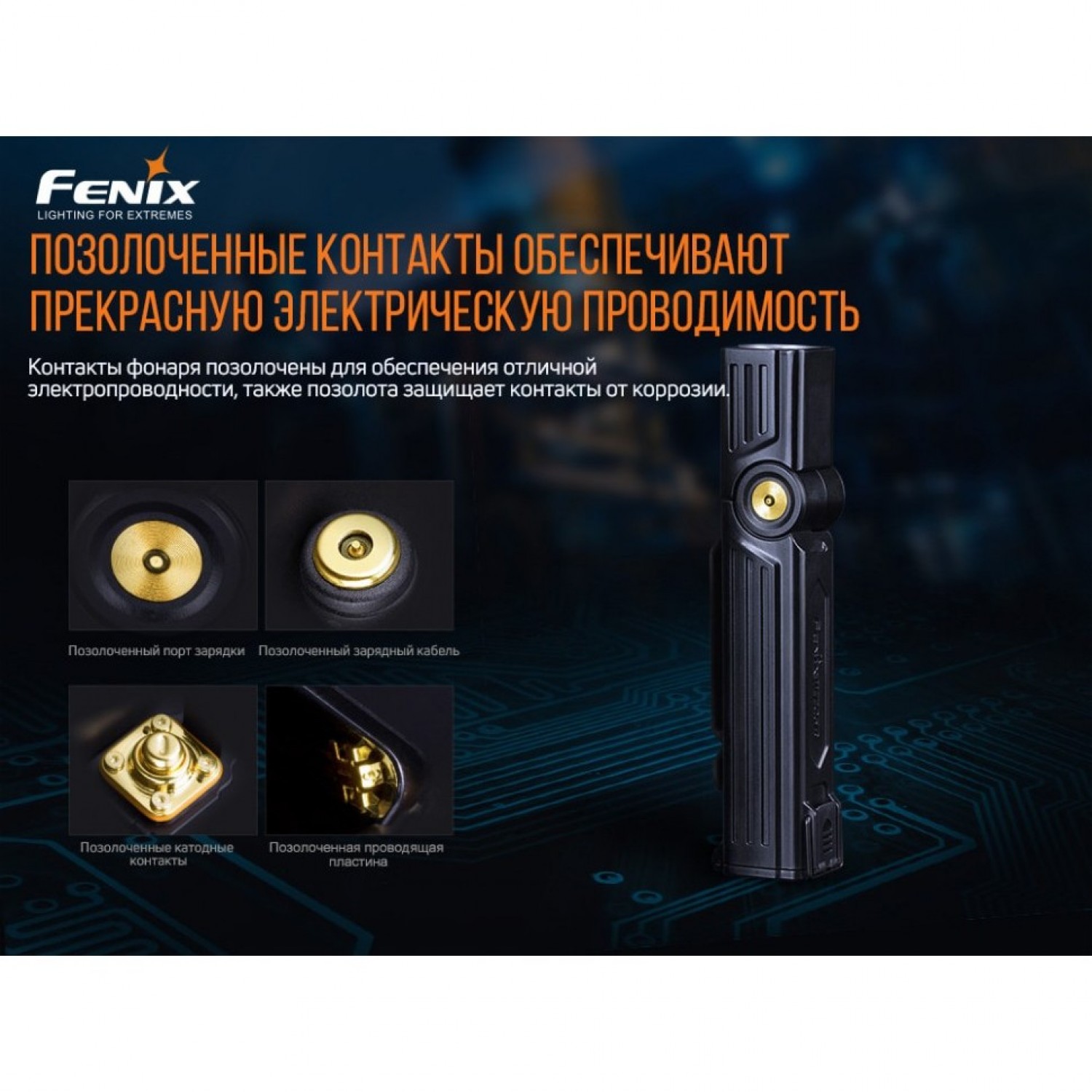 FENIX WT25R. Купить Фонарь на Официальном Сайте FENIX в России.